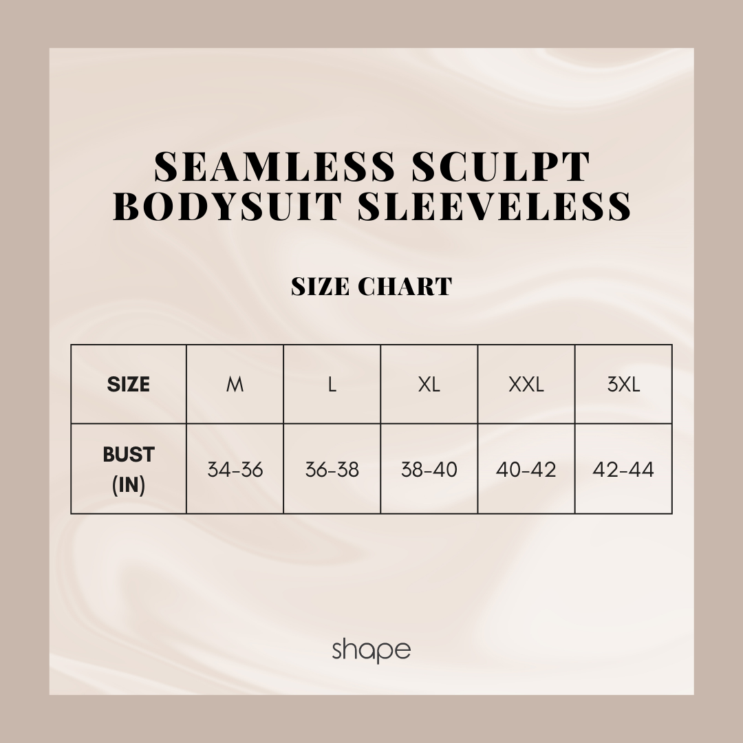 Seamless Sculpting Bodysuit - Sleeveless